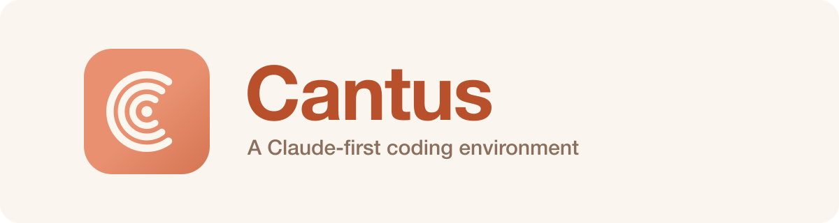 Cantus — Claude Code GUI and IDE for macOS